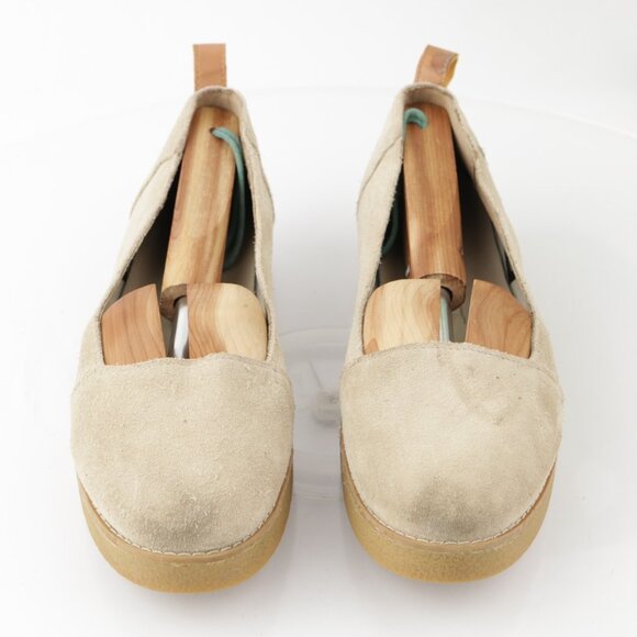 Timberland Women Paxton Hill Slip On Shoe Size 8 Tan Suede Crepe Platform Loafer - Picture 4 of 15